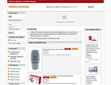 Tablet Screenshot of herbolarium.es